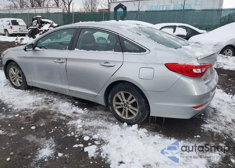 2016 Hyundai Sonata Se z USA, uszkodzony, nr VIN 5NPE24AF4GH264667